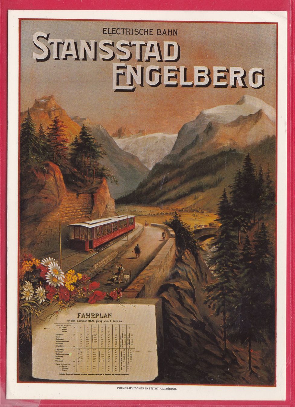 Cartoline postali: WERBEKARTE, STANSSTAD ENGELBERG, 9.3.1988 – Usato da Oberrieden venduto da Gebirgsstelze