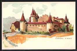 Aigle, Château d'Aigle, Reklame für Ch