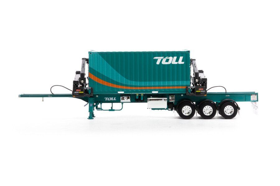WSI Models Kit di modellismo & Modellini statici: WSI/Drake; BOXLOADER CORPORATE LIVERY + 20FT DRAKE CONTAINER – Nuovo (secondo la descrizione) da Dagmersellen venduto da FBM-Bacheli