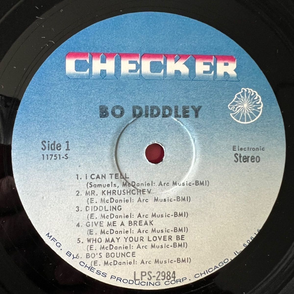 Schallplatten: Bo Diddley - Same / US-Press. RE von 1962 in Stereo – Gebraucht aus Gais von soundcave57 2