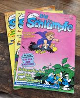 3 Die Schlümpfe Comic Hefte aus den 90ern Vintage / Retro