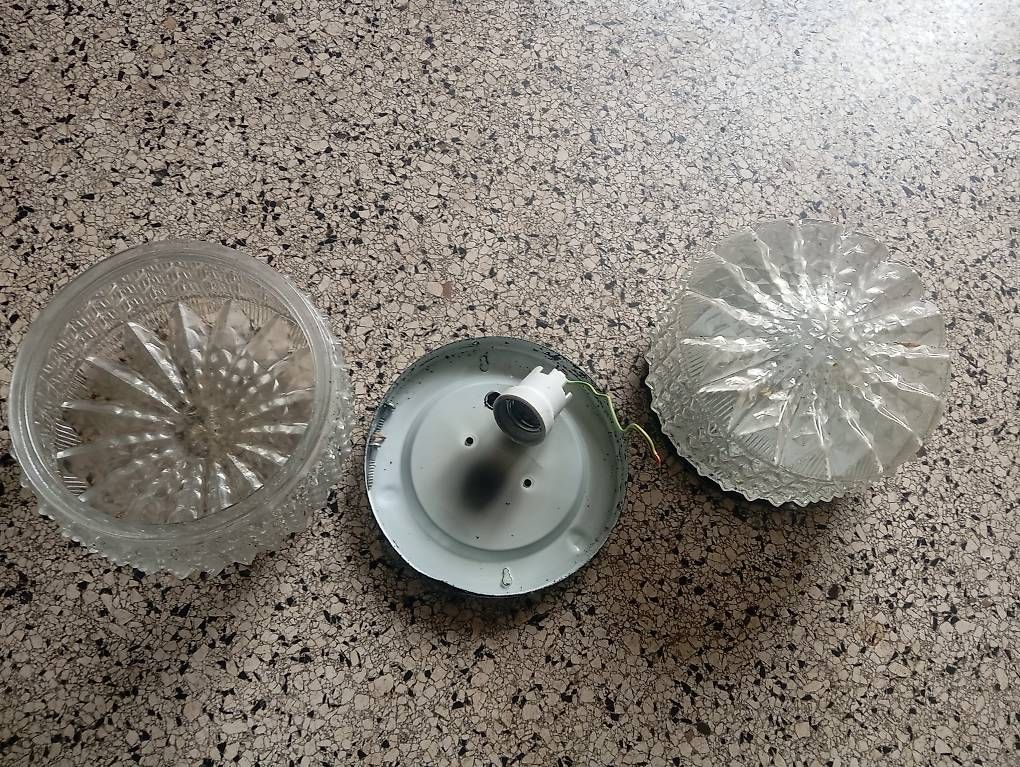 Lampadari & plafoniere: 2 Vintage Deckenlampen – Usato da Basel venduto da Petergunn 2