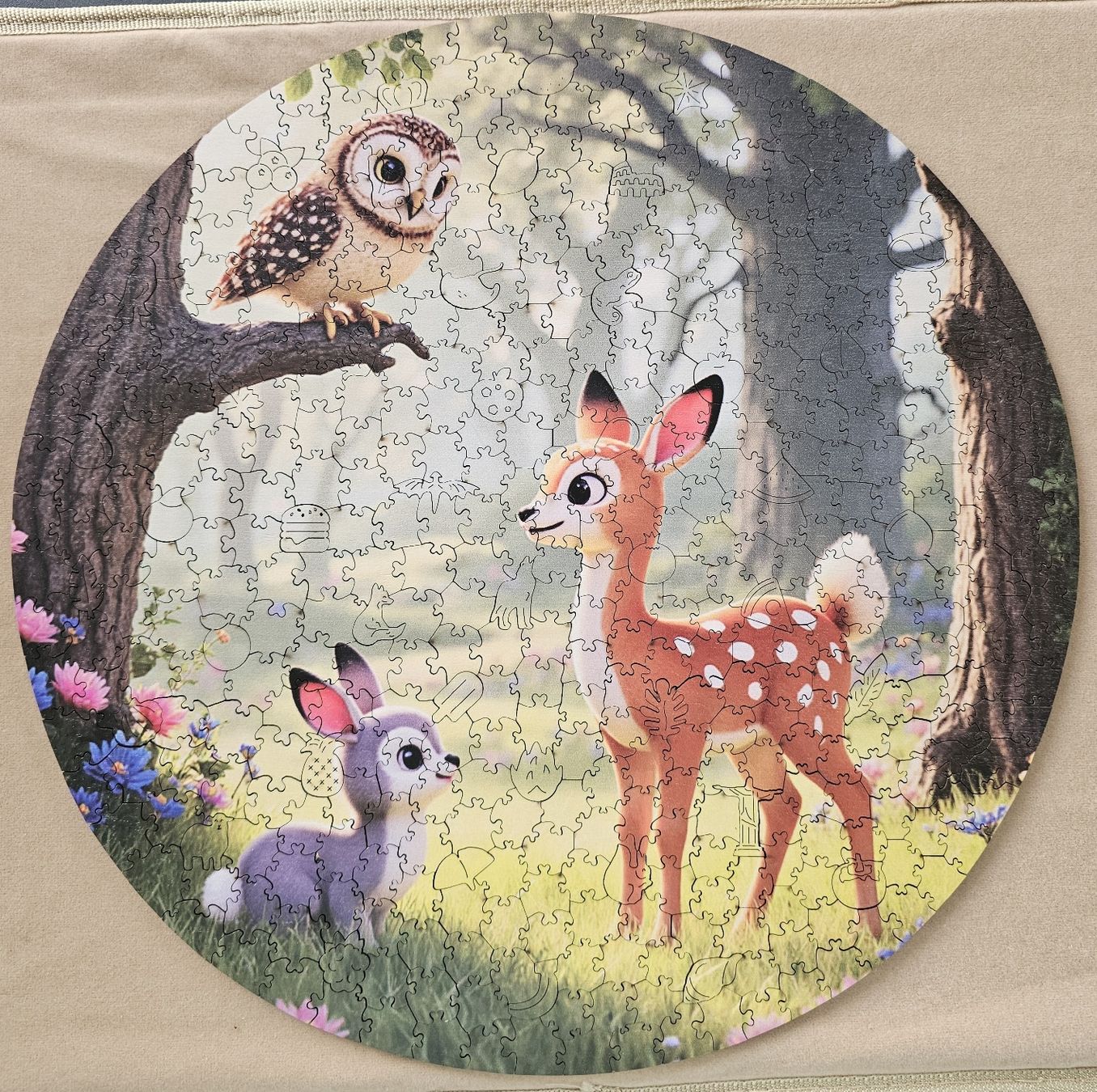 Puzzle: Süsses Holzpuzzle "Bambi & Freunde" 502 Teile – Nuovo (secondo la descrizione) da Bütschwil venduto da Taranabo