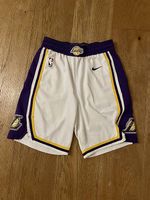 Basketball Hosen Lakers Weiß 