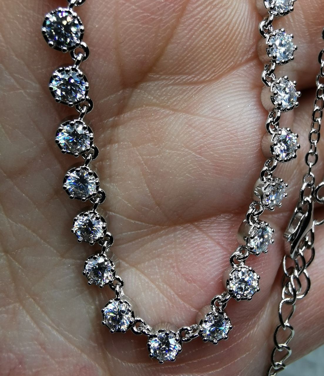 Catenine: Collier avec diamants de moissanite de 1,9 ct GRA – Nuovo e nell'imballaggio originale da Reconvilier venduto da Tsma67 1