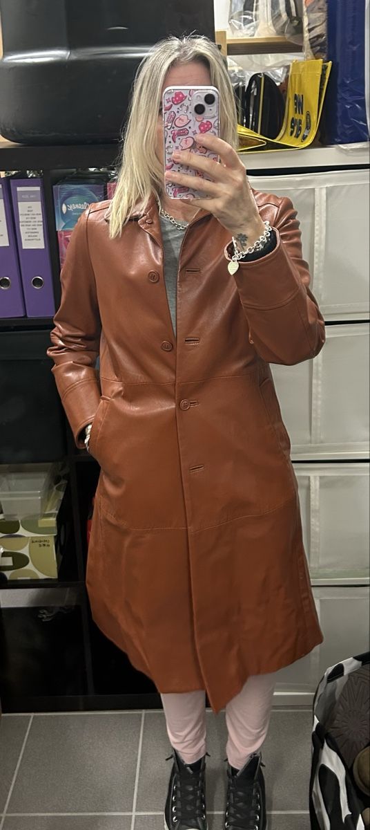Jacken: Giacca in pelle color mattone – Gebraucht aus Sorengo von at217 2