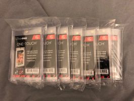 7x Ultra-pro Magnetic case one touch 55pts for rare cards