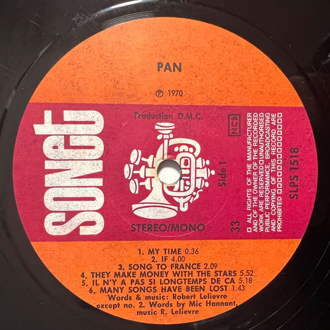 Dischi in vinile: Pan - Same / 1. Dänisches-Press. 1970 – Usato da Gais venduto da soundcave57 1