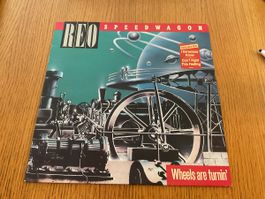 REO Speedwagon - Wheels Are Turnin' Schallplatte, Top!1984