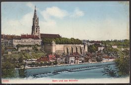 Bern und das  Münster  1906