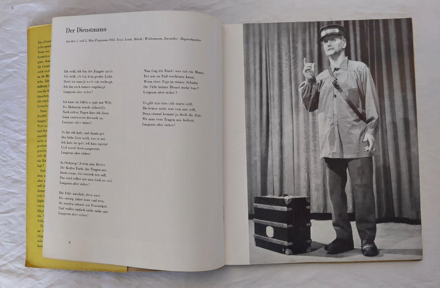 Libri: Cabaret Cornichon 1934-1944 ab Fr. 12.- / Buch Softcover – Usato da Bellach venduto da JingleJerry 3