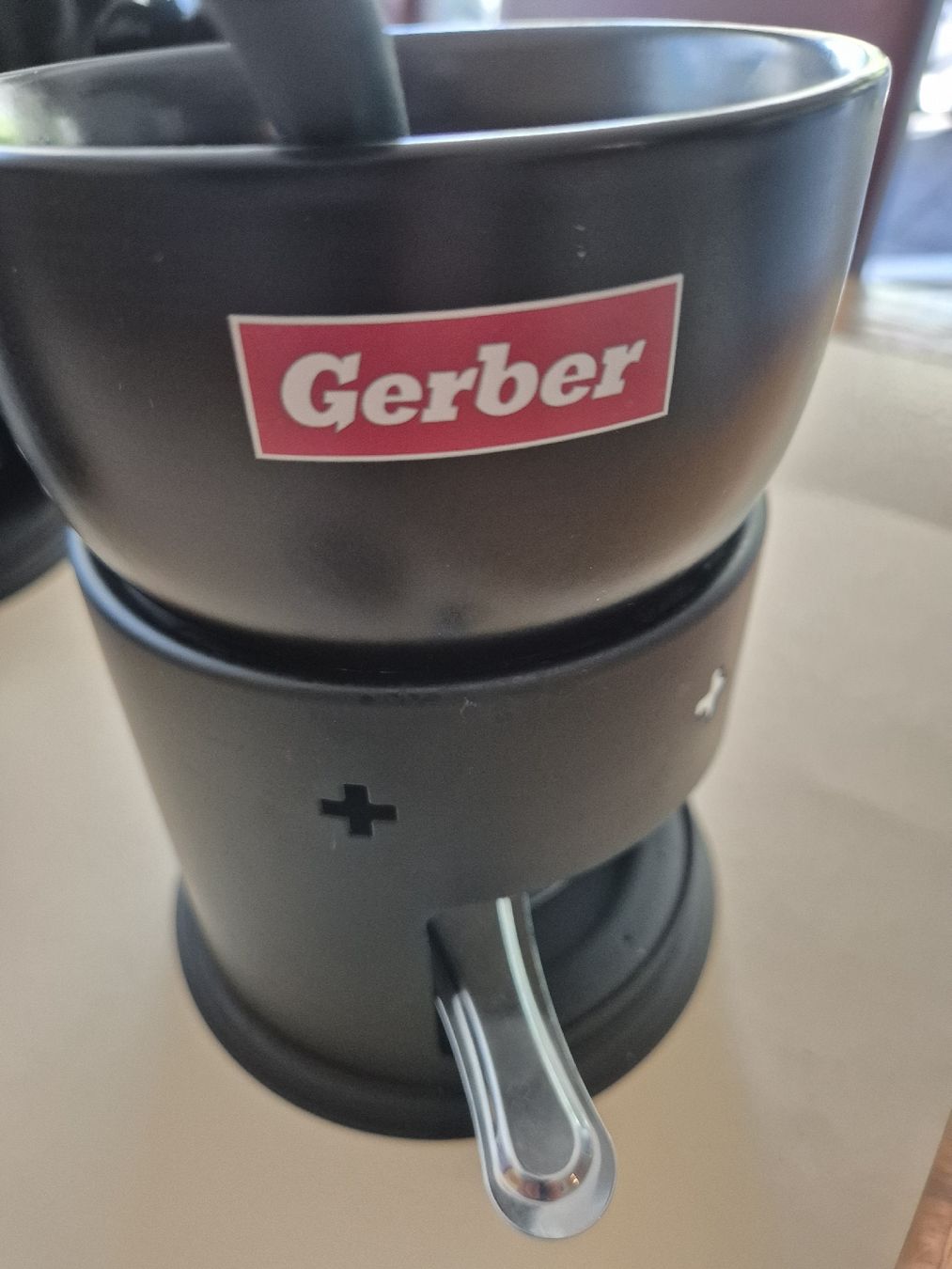 Set di piatti: Fondue Set Gerber ,6 Stück – Usato da Luzern venduto da michschm7 2