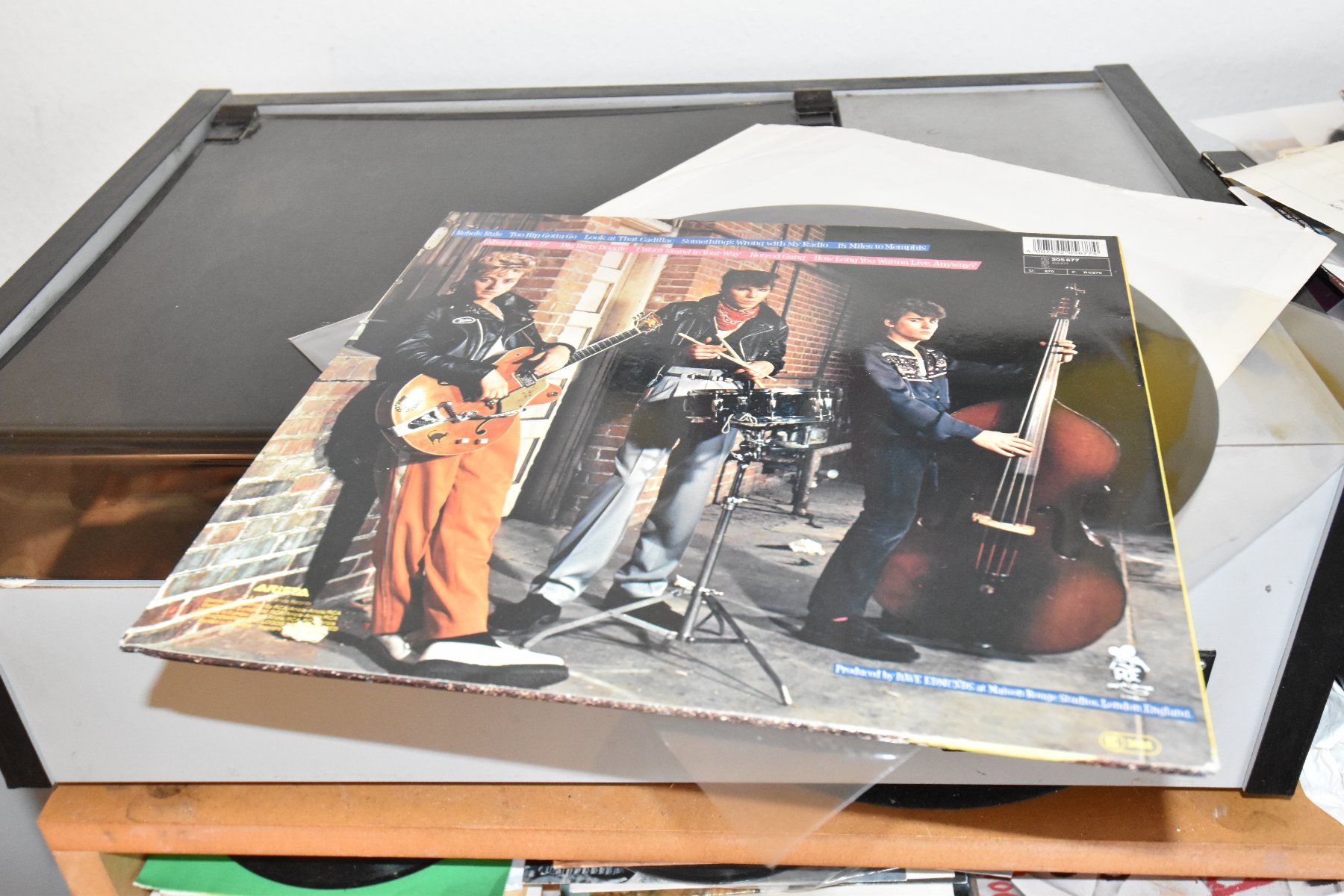 Dischi in vinile: Stray Cats – Rant N' Rave VG(+)/VG – Usato da Pfaffhausen venduto da mono_rec 2