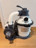 INTEX SX1500 Sandfilterpumpe gebraucht mit Schläuchen