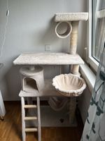 Katzenkratzbaum beige gebrauchter Zustand
