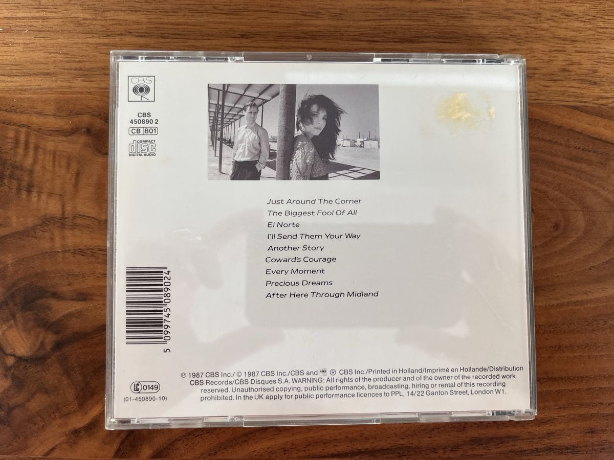 CD: CD Cock Robin - after here through Midlands – Usato da Merenschwand venduto da katerchen01 2