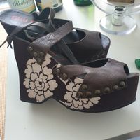 Miu Miu Plateausandale Gr. 36