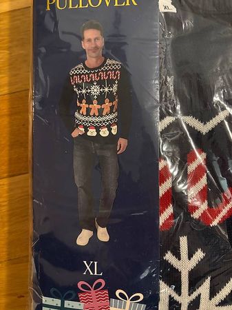 Weihnachtspullover XL