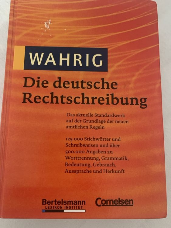 Die deutsche Rechtschreibung WAHRIG | Kaufen auf Ricardo