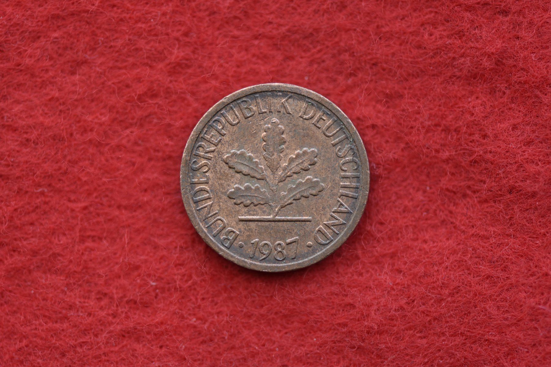 Tutti le monete: währung bundesrep. deutschl. 1987 – Usato da Laupen BE venduto da Gufi57