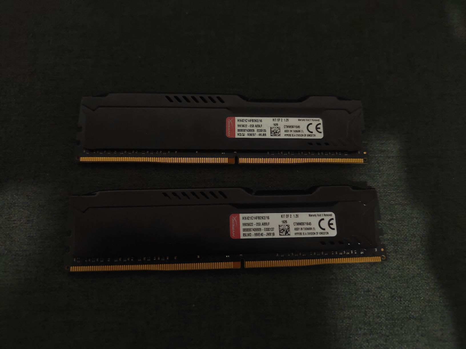 Hyperx Memory / RAM: 2x Kingston HyperX FURY DDR4 8GB RAM Module – Gebraucht aus Winterthur von san_6w6f