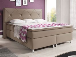 Boxspringbett 180x200 KL Muddy Hotelbett Bett Doppelbett