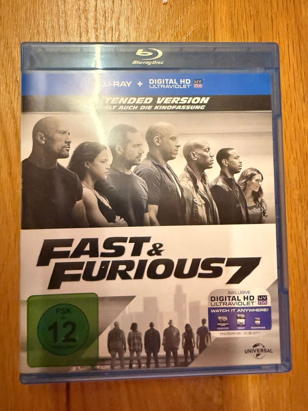 Tutti i DVDs: Verkaufe Bluray "Fast & Furious 7" – Usato da Lungern venduto da Jopae
