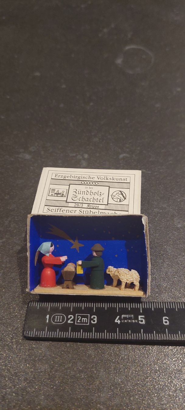 Alle Dekorationen: Miniatur Weihnachtskrippe  – Neu (gemäss Beschreibung) aus Muri AG von nindo1 3