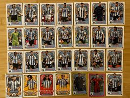 Topps Argentinien Fileteado 28 verschiedene Trading Cards