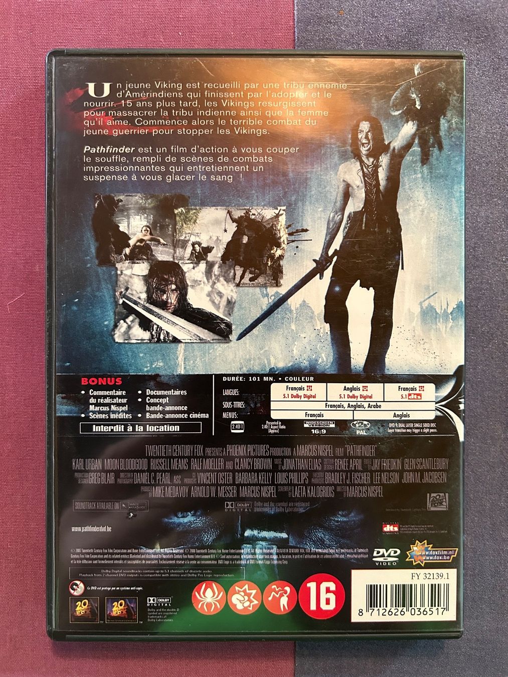 Tutti i DVDs: PATHFINDER LE SANG DU GUERRIER – Usato da St-Cierges venduto da Crisi53 1