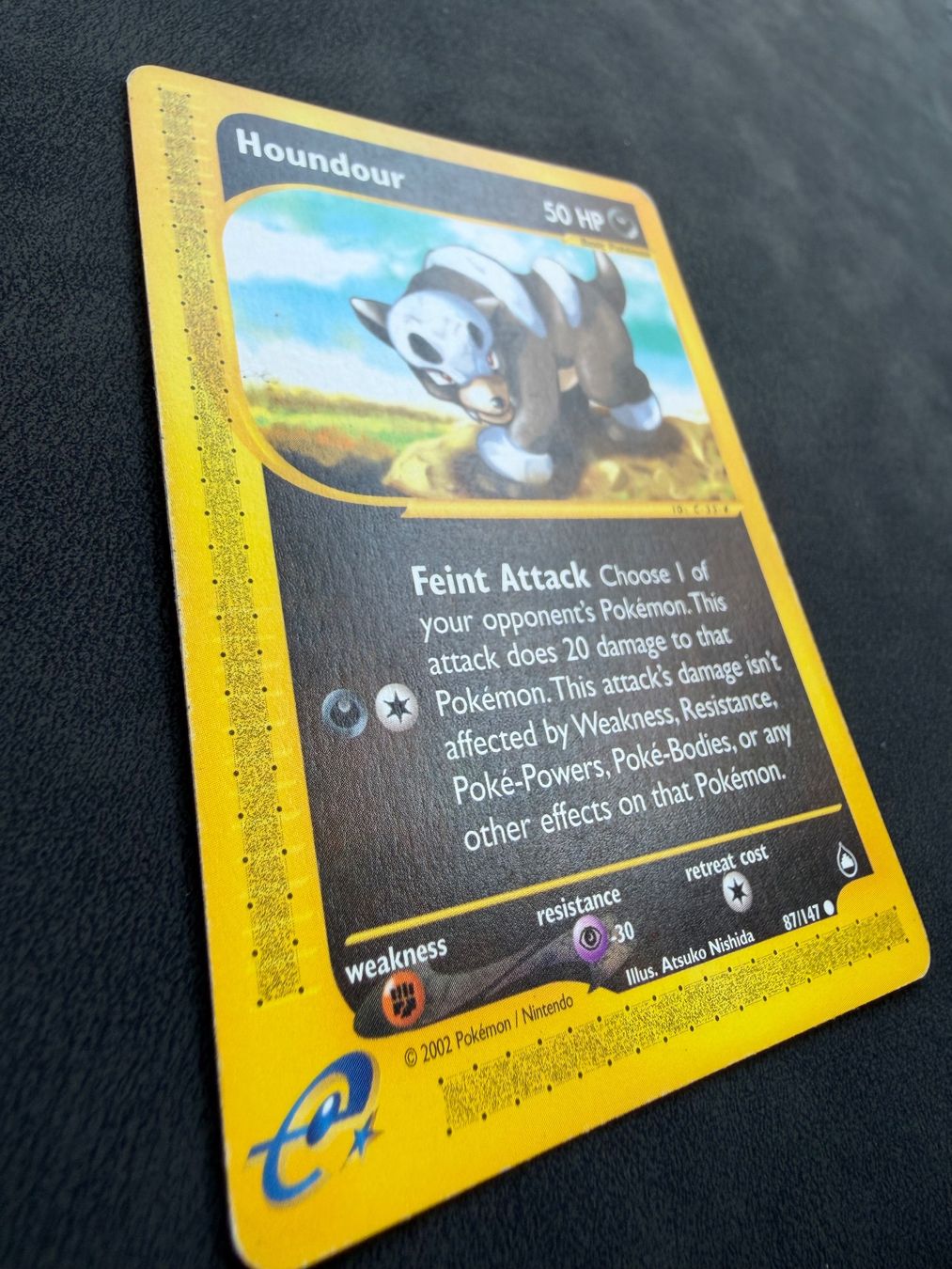 Pokémon Carte collezionabili: Houndour 87/147 | Aquapolis | EN – Usato da Aarau venduto da fgr15 2