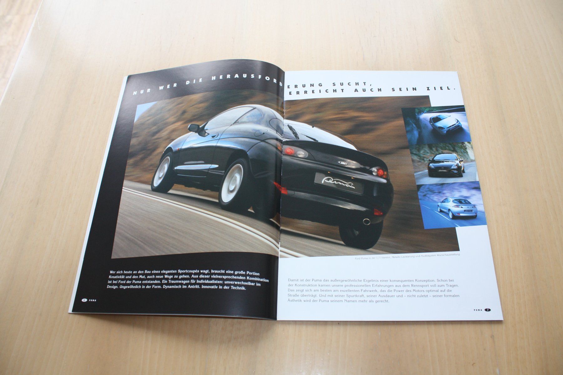 Ford Documenti: Ford Puma - Prospekt von 11/ 1998 – Usato da Wikon venduto da erwin400 3