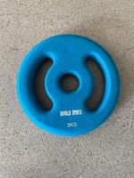 Gorilla Sports Hantelscheiben Set Neopren 2x3 KG (6 KG)