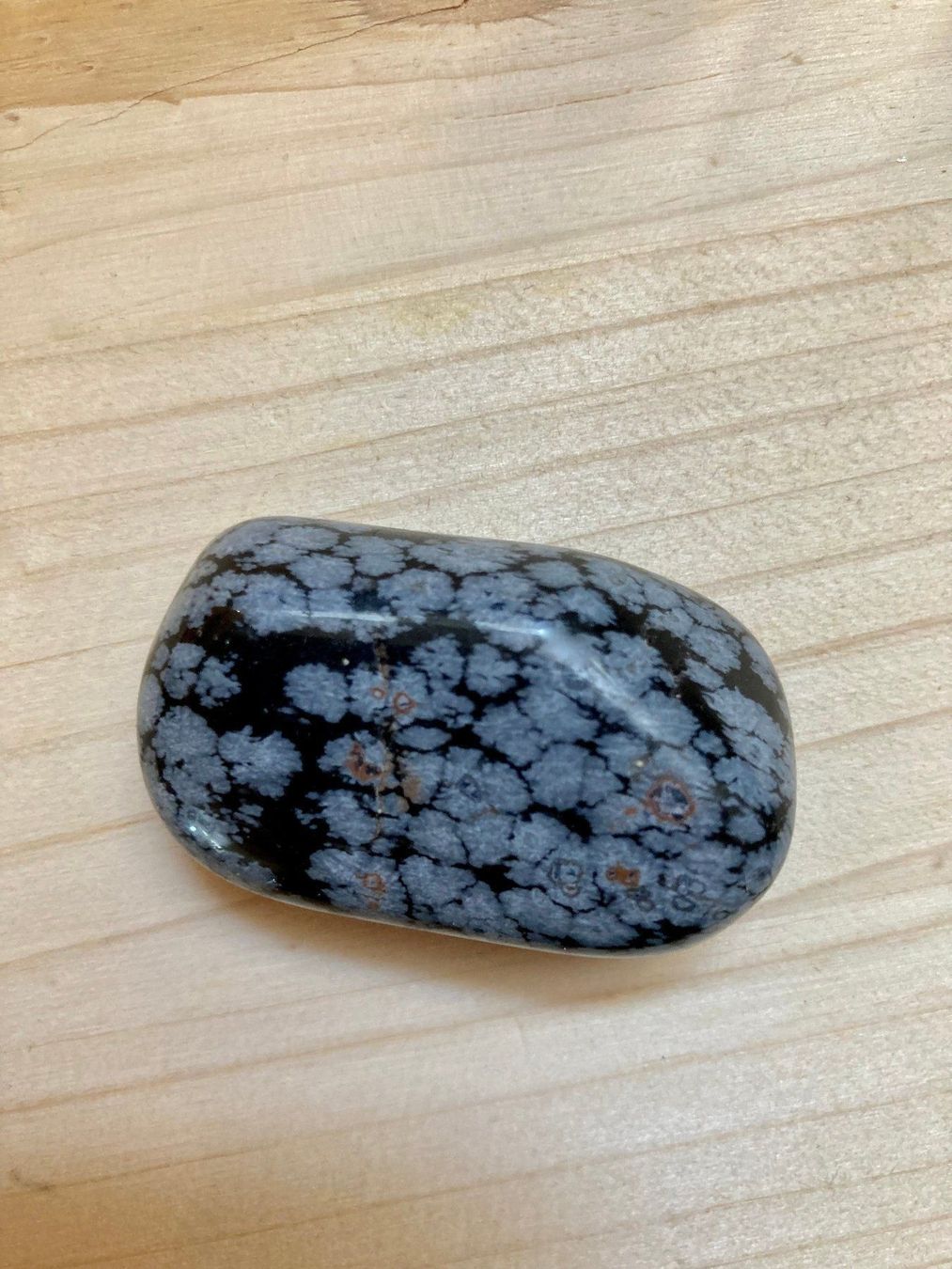 Edelsteine: Schneeflocken-Obsidian Heilstein – Neu (gemäss Beschreibung) aus Biberist von Steine 1