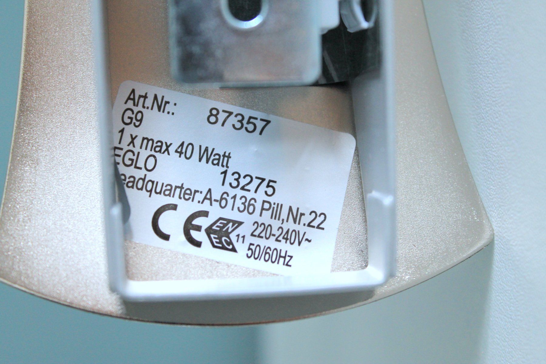 Lampadari & plafoniere: 2 elegante 1-Spot Halogen WAND - / DECKENLEUCHTEN – Usato da Rebstein venduto da QuasarVincent 5