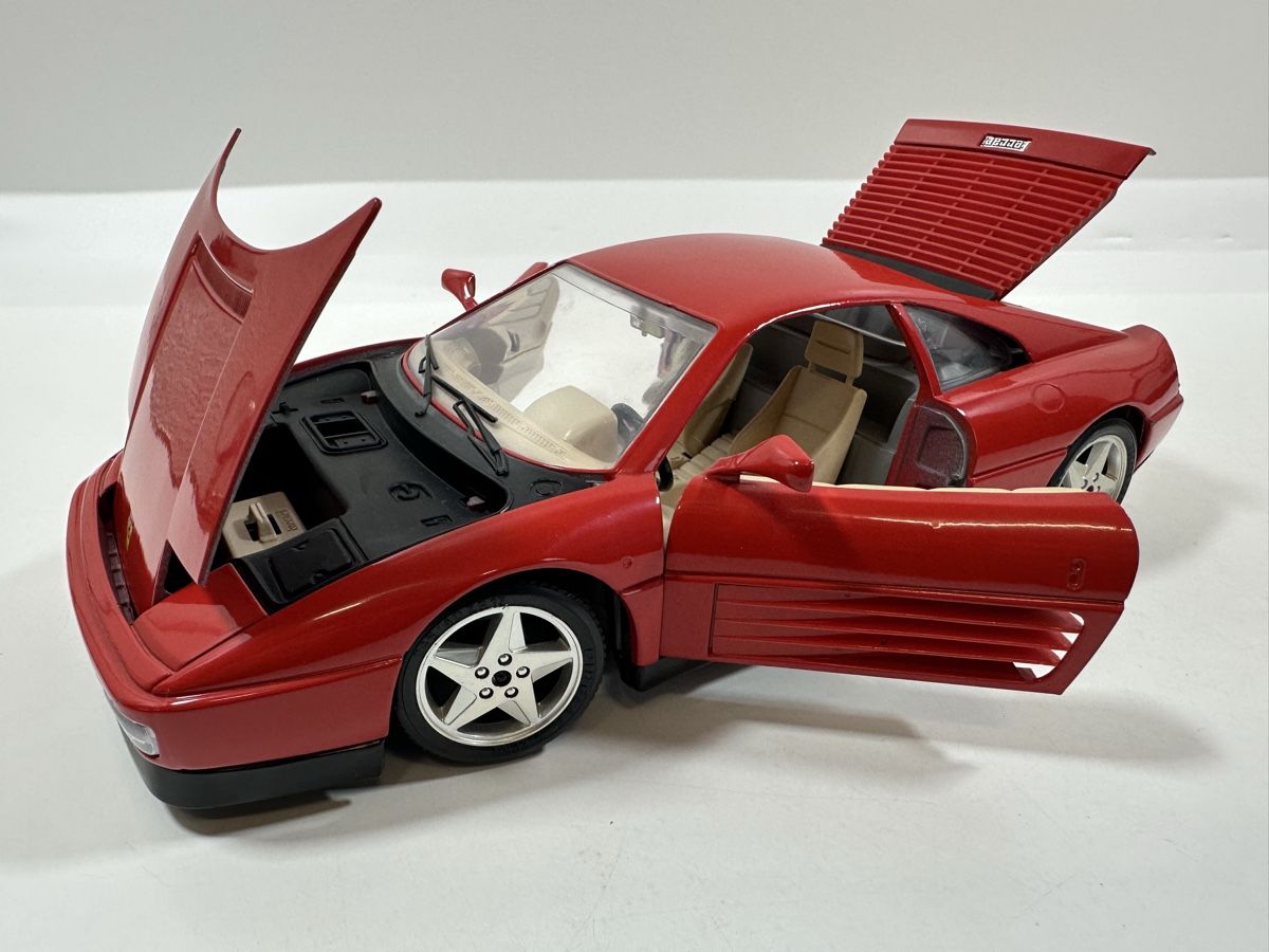 Bburago Modellini d'auto: Ferrari 348 tb 1:18, rot, BBURAGO – Usato da Zofingen venduto da rf9_x2xt 8