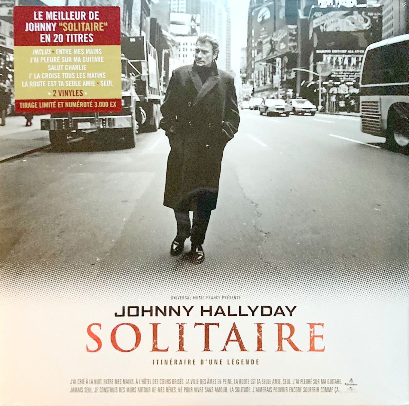 Dischi in vinile: JOHNNY HALLYDAY - SOLITAIRE – Nuovo e nell'imballaggio originale da Bottens venduto da hotter-than-hell