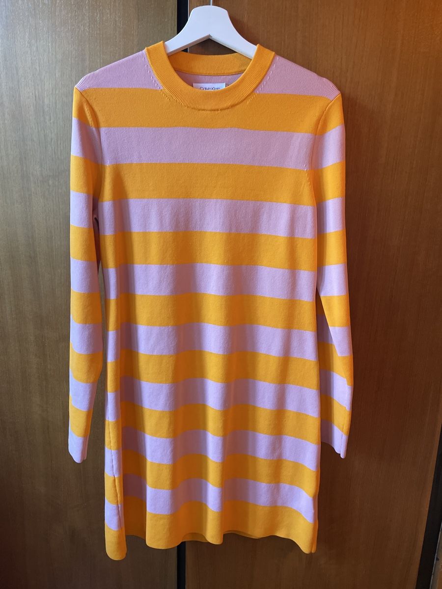 Calvin Klein Kleider: NEU Calvin Klein Kleid gestreift Grösse XL – Neu (gemäss Beschreibung) aus Neuhausen am Rheinfall von noelle0810