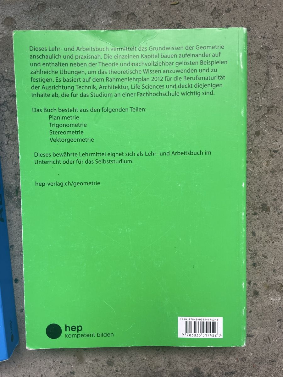 Libri: Algebra 1 + Geometrie 2 hep Verlag – Usato da St. Gallen venduto da ton_8jp7 3