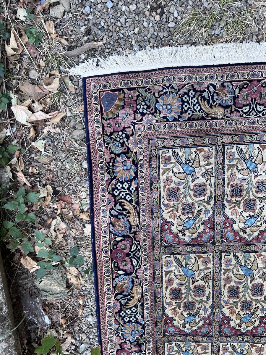 Teppiche: Seide Orientteppich -Handteppich (Nr: 433)  – Gebraucht aus Glattfelden von maa_qcj8 5