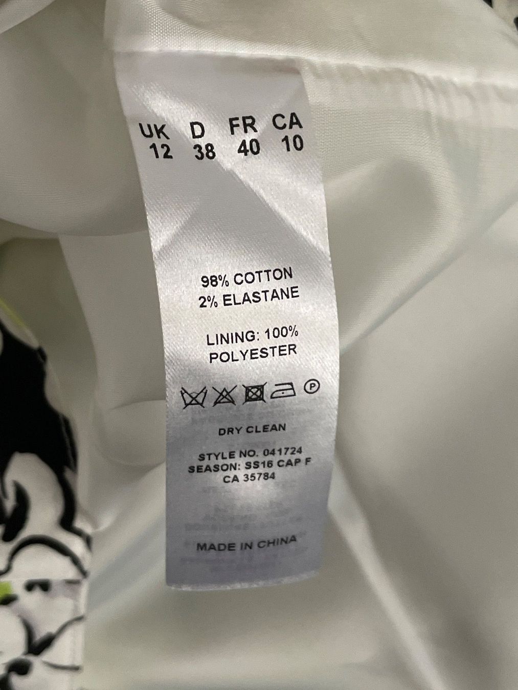 Vestiti: Precis Abendkleid aus Baumwolle – Nuovo (secondo la descrizione) da Grenchen venduto da servet.t 2
