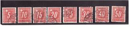 1938 Portomarken unbestimmte Typen