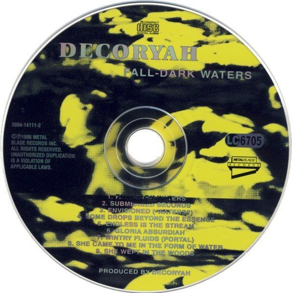 CDs: Decoryah – Fall-Dark Waters - Vergriffen! - b – D'occasion à Brittnau par Zibu 2