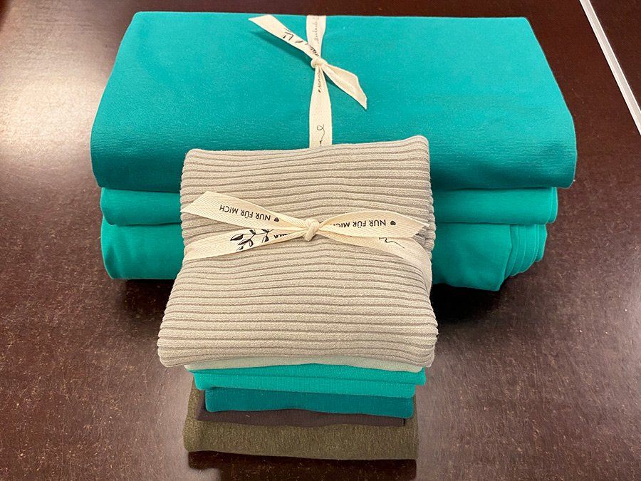Haberdashery Online Stretch-Strickband – 110 X 8 Cm, Baumwolle Mit Lurex, Für Bündchen & Bund
