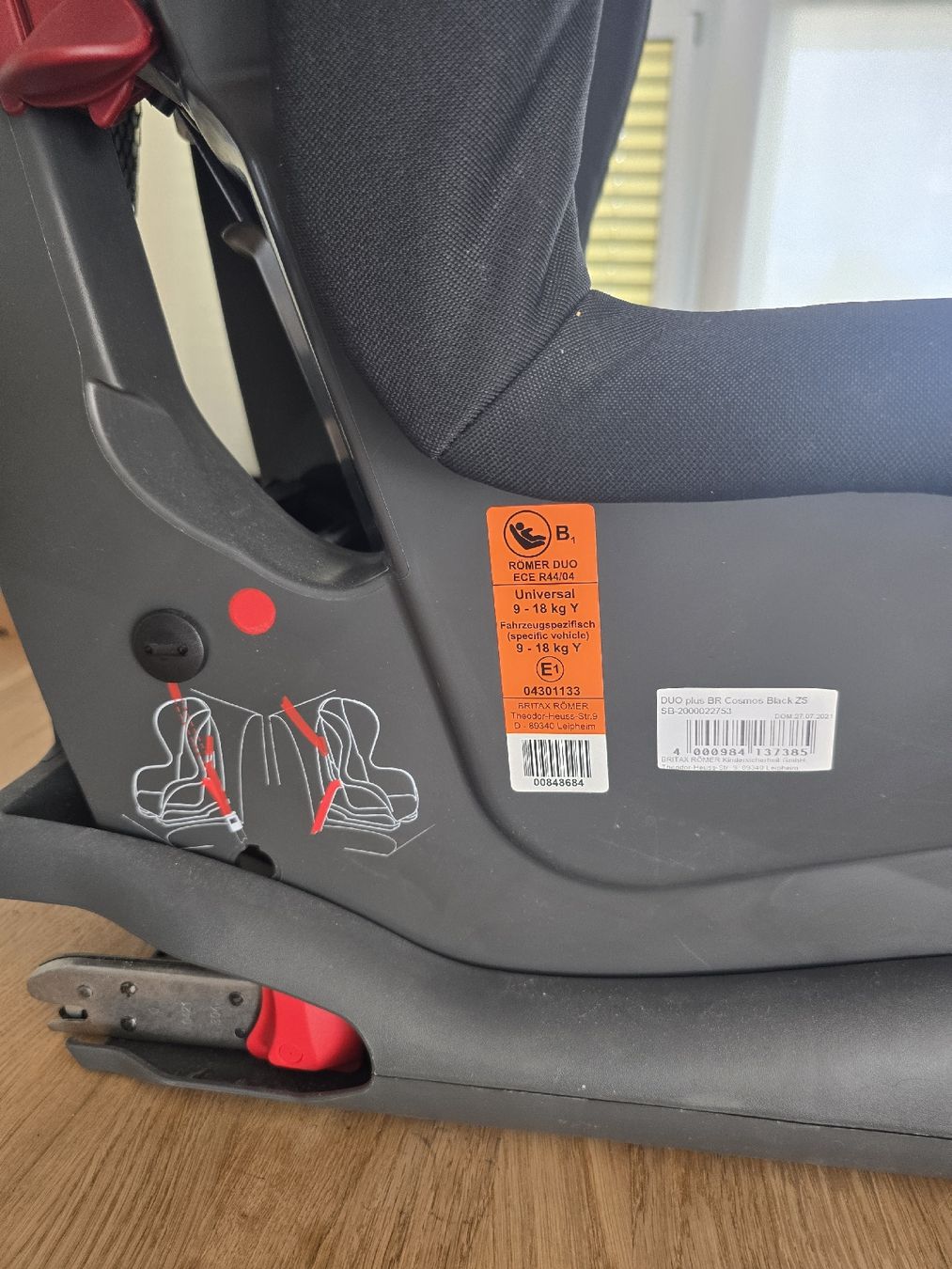 Britax Römer Seggiolini per auto: Kindersitz Britax Römer Duo Plus 9-18kg neu – Usato da Stein am Rhein venduto da dom_k28v 1