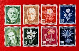 PRO JUVENTUTE SATZ 113 -116 1945 117 -120 1946** POSTFRISCH