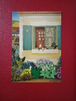 AK naive Kunst Paris "Toula et Feline" M. Valdeneige
