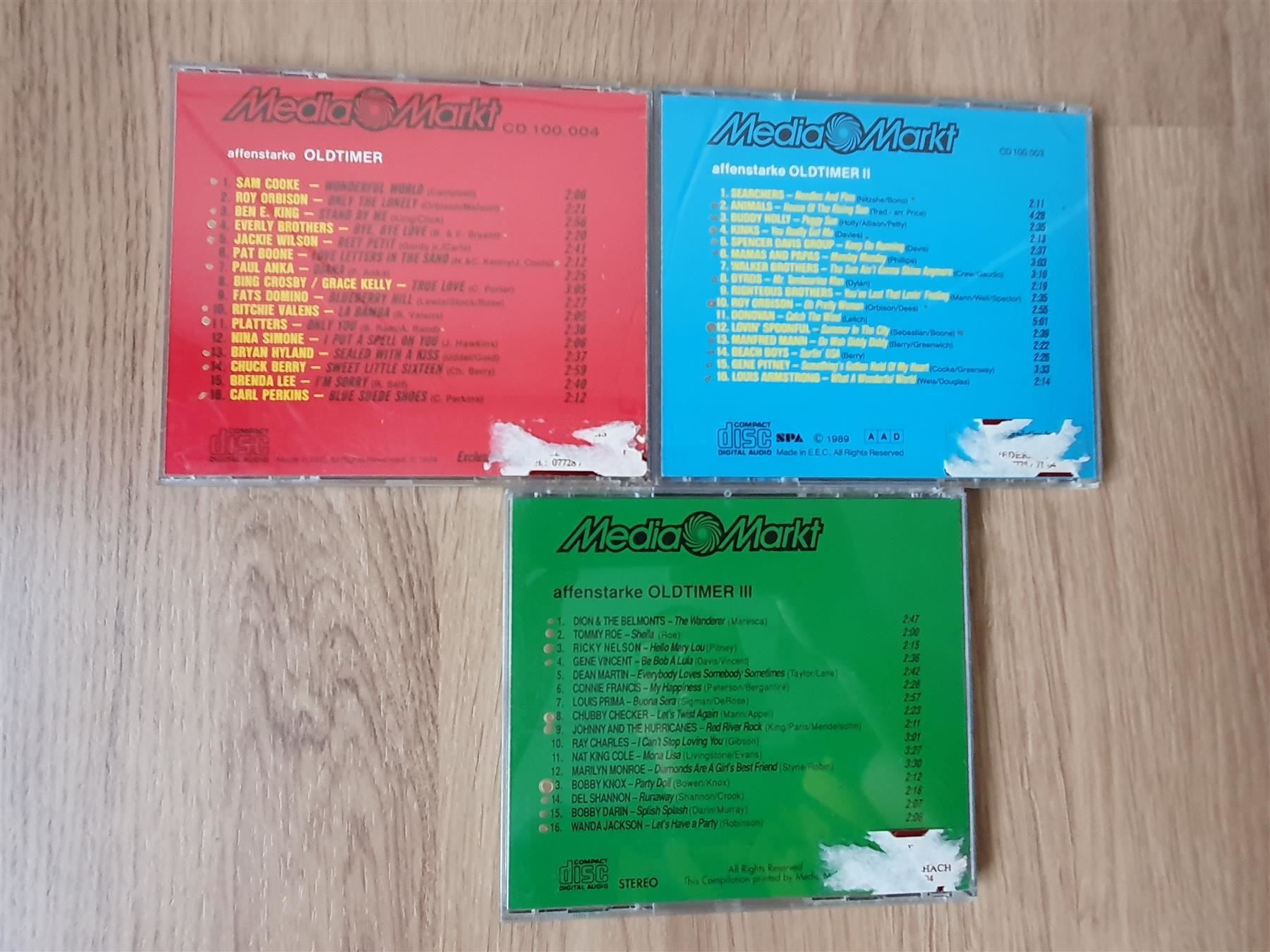 CD: Media's affenstarke Oldtimer Vol. 1 - 3 (Various) – Usato da Alpnach Dorf venduto da Burnbuster 1