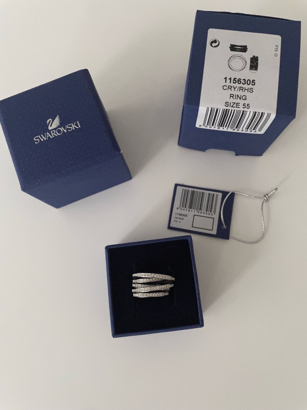 Anelli: Swarovski Spiral-Ring (NEU) – Nuovo e nell'imballaggio originale da Malters venduto da nic_vpz5 1