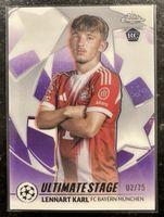 Topps Chrome, RC Lennart Karl 02/75 FC Bayern München